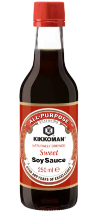 [Translate to Kroatisch:] Kikkoman Naturally Brewed Sweet Soy Sauce 250 ml bottle