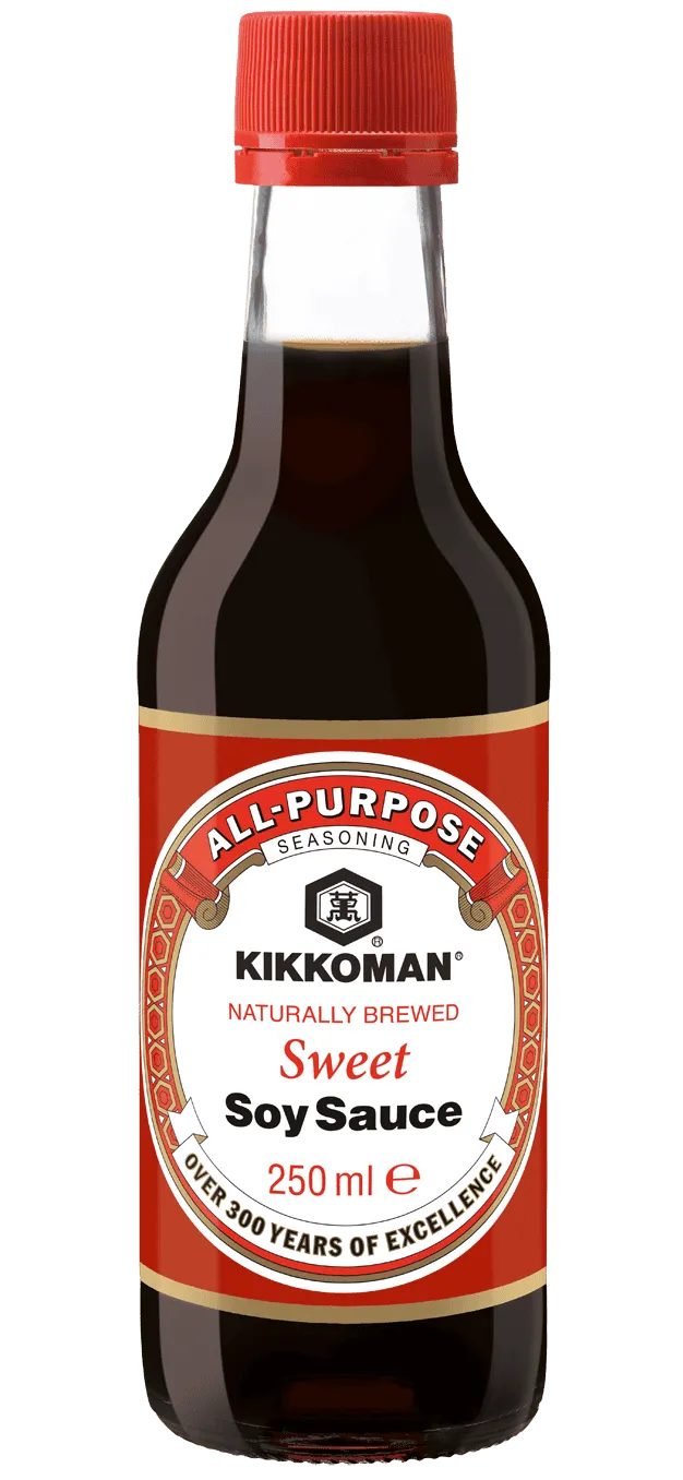 [Translate to Kroatisch:] Kikkoman Naturally Brewed Sweet Soy Sauce 250 ml bottle